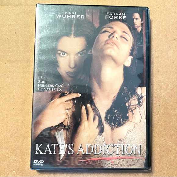 NEW DVD Kate's Addiction (1999) Kari Wuhrer, Farrah Forke, Matthew Porretta - Picture 1 of 2